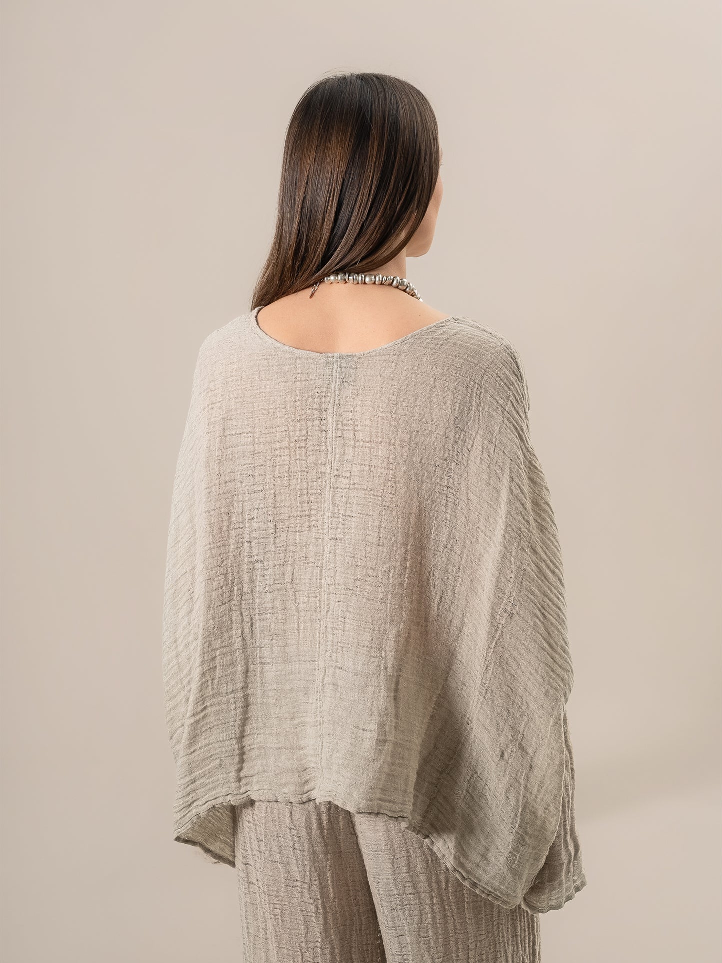Camicia Gemma Garzata Naturale CAMICIA GEMMA garzata 12 Bottega Di Brunella