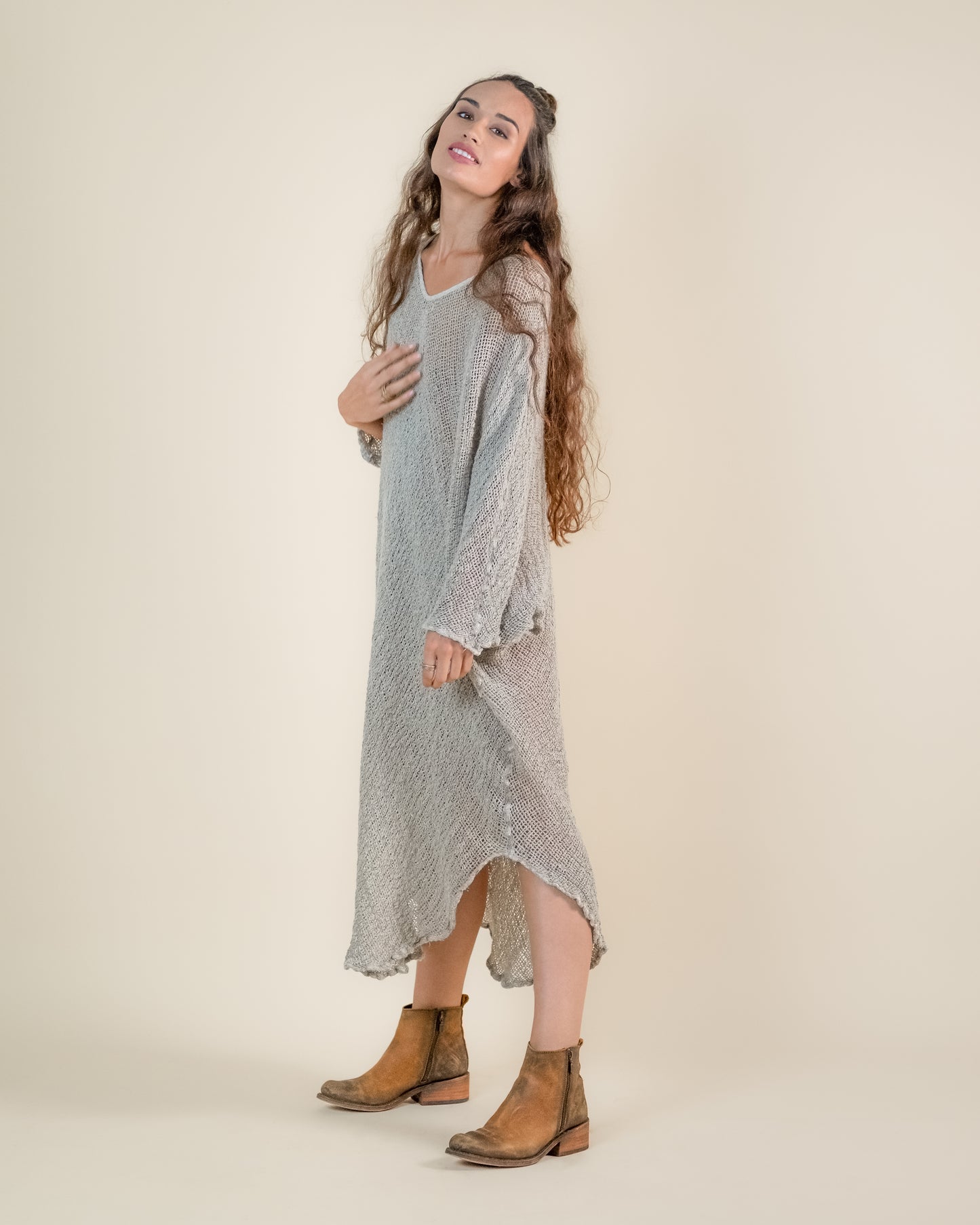 Vestito Fausta Campagna Naturale VESTITO FAUSTA campagna 12 Bottega Di Brunella
