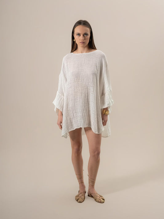 Camicia Hip Hop Garzata Latte CAMICIA HIP HOP garzata 33 Bottega Di Brunella