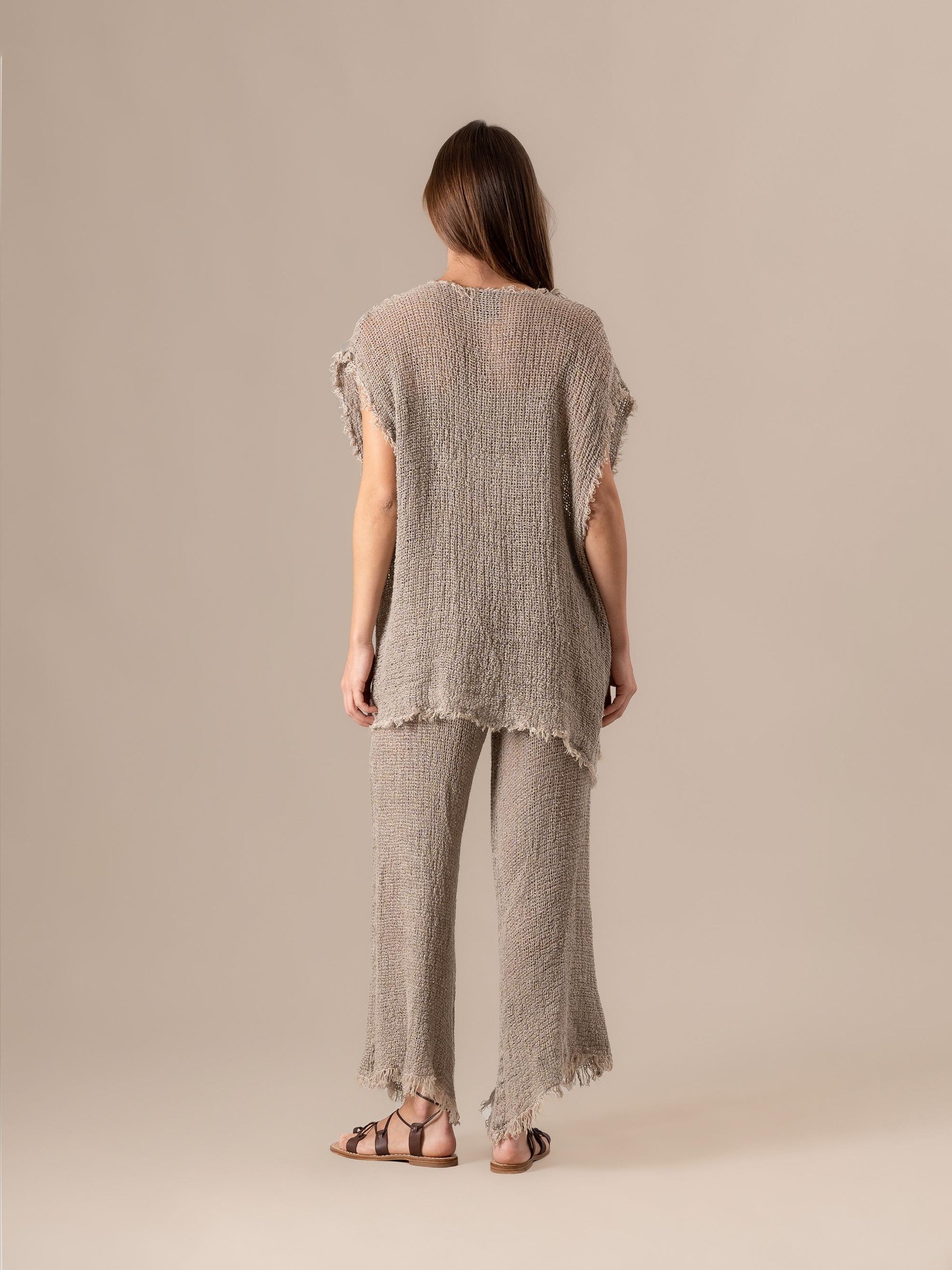 Gilet Raffaello Campagna Naturale GILET RAFFAELLO campagna 12 Bottega Di Brunella