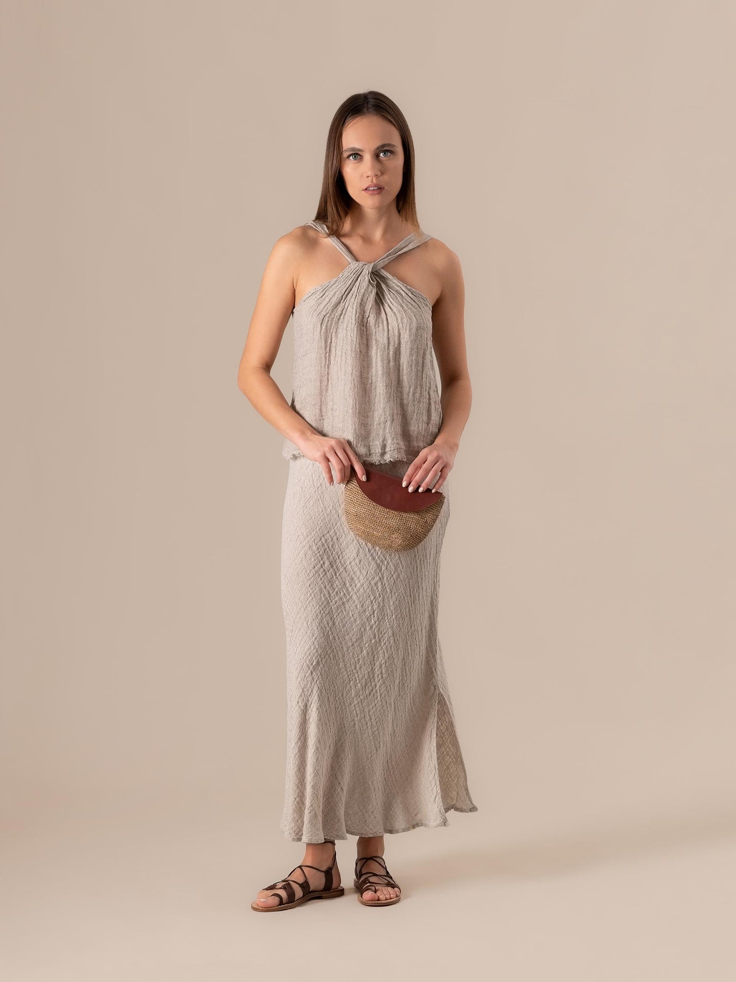 Bottega Di Brunella GONNA MERMAID INCRESPATO12