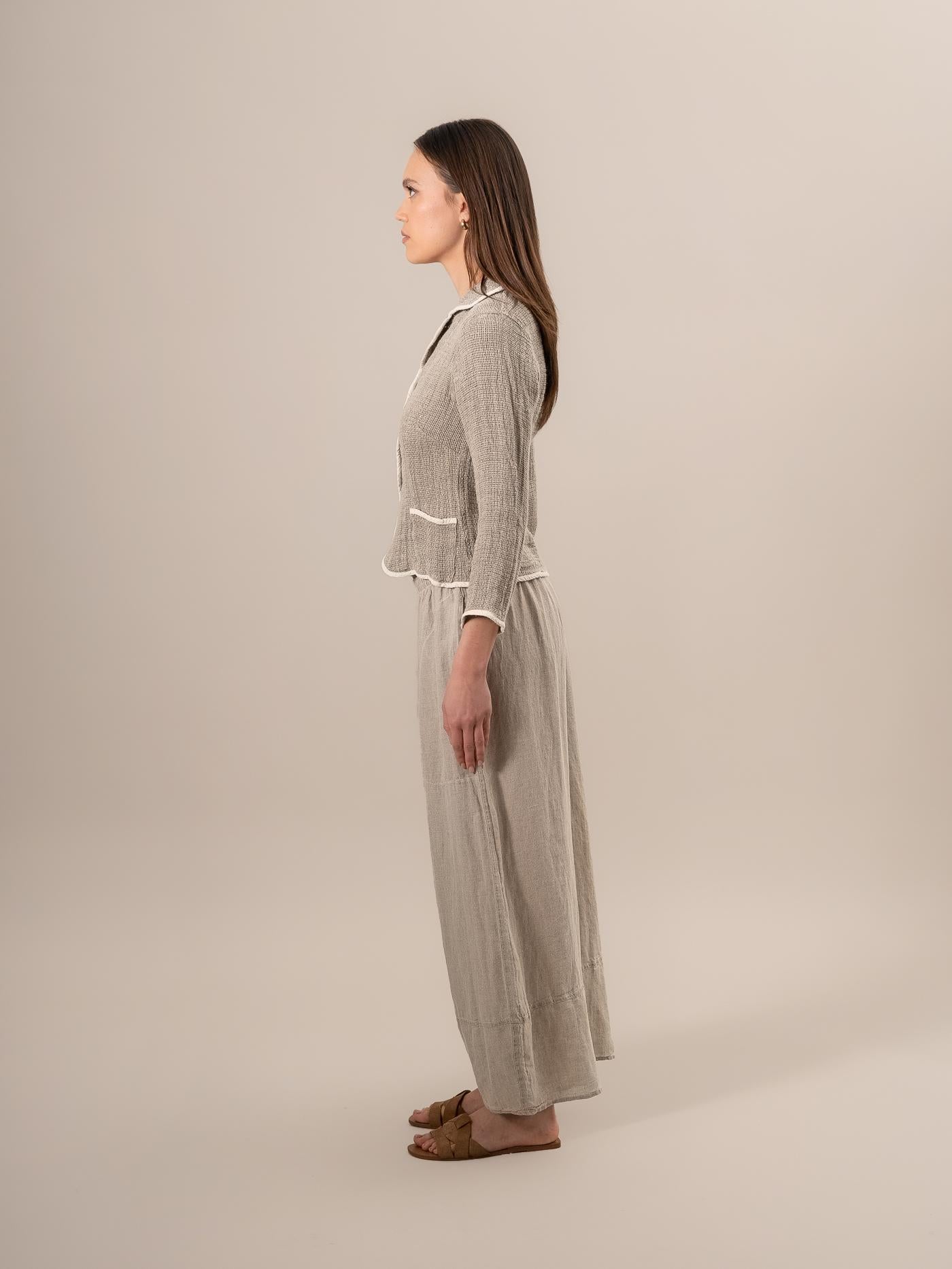 Giacca Elena Aida Naturale GIACCA ELENA aida 12 Bottega Di Brunella