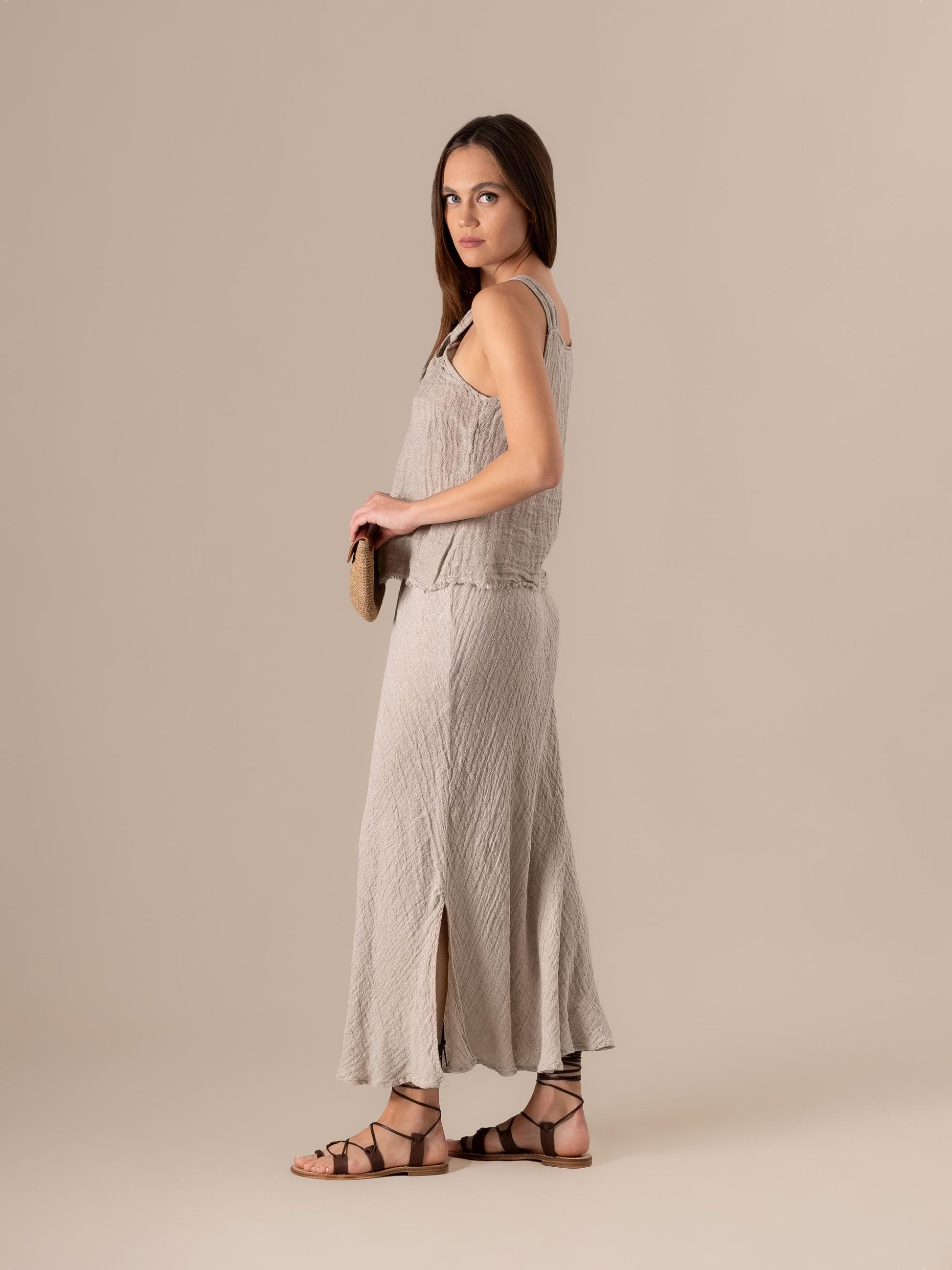 Top Timo Increspato Naturale TOP TIMO increspato 12 Bottega Di Brunella