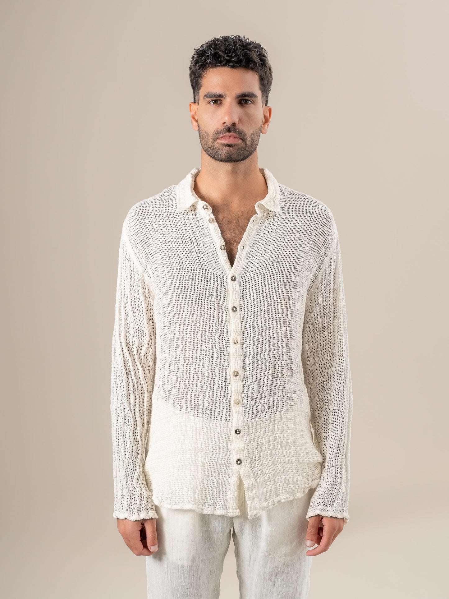 Camicia Ischia Ag Latte CAMICIA ISCHIA ag 33 Bottega Di Brunella
