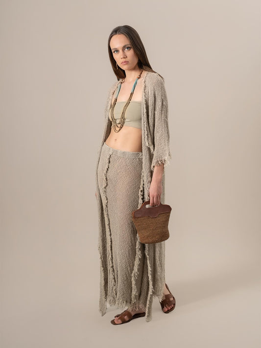 Gonna Fresia Campagna Naturale GONNA FRESIA CAMPAGNA 12 Bottega Di Brunella