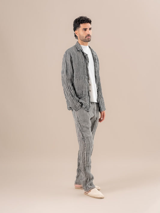 Giacca Blazer Riga Valentina Naturale GIACCA BLAZER riga valentina 12 Bottega Di Brunella