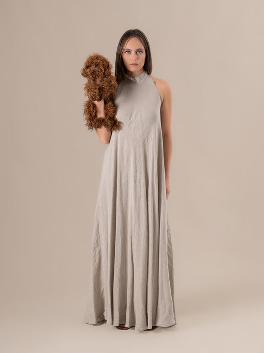 Vestito Grecale Battista Naturale VESTITO GRECALE battista 12 Bottega Di Brunella