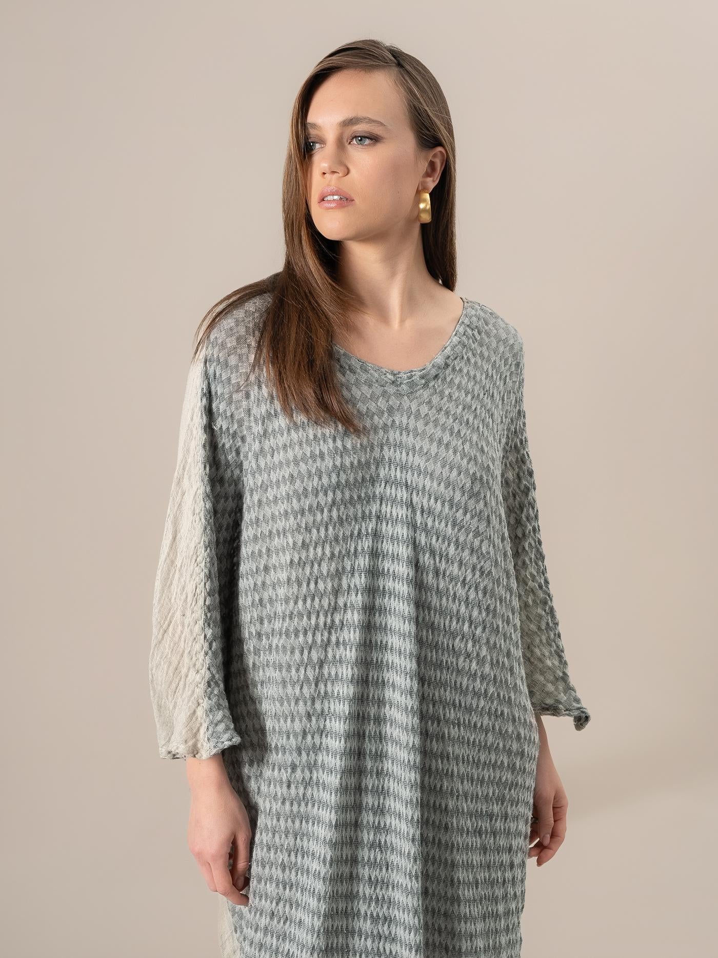 Bottega Di Brunella VESTITO COLOSSEO MEZZO SCACCO12