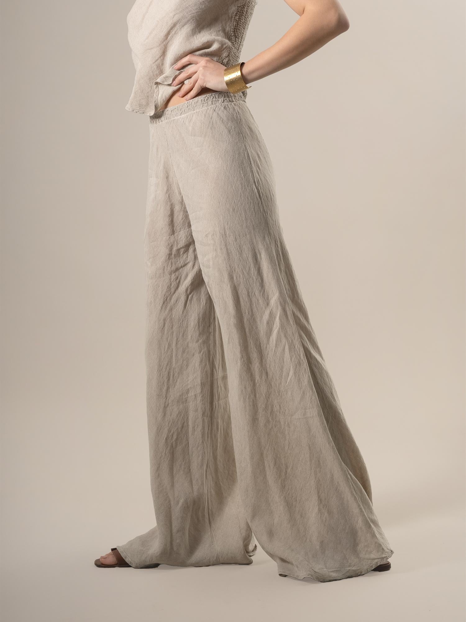 Pantalone Simone Battista Naturale PANTALONE SIMONE battista 12 Bottega Di Brunella