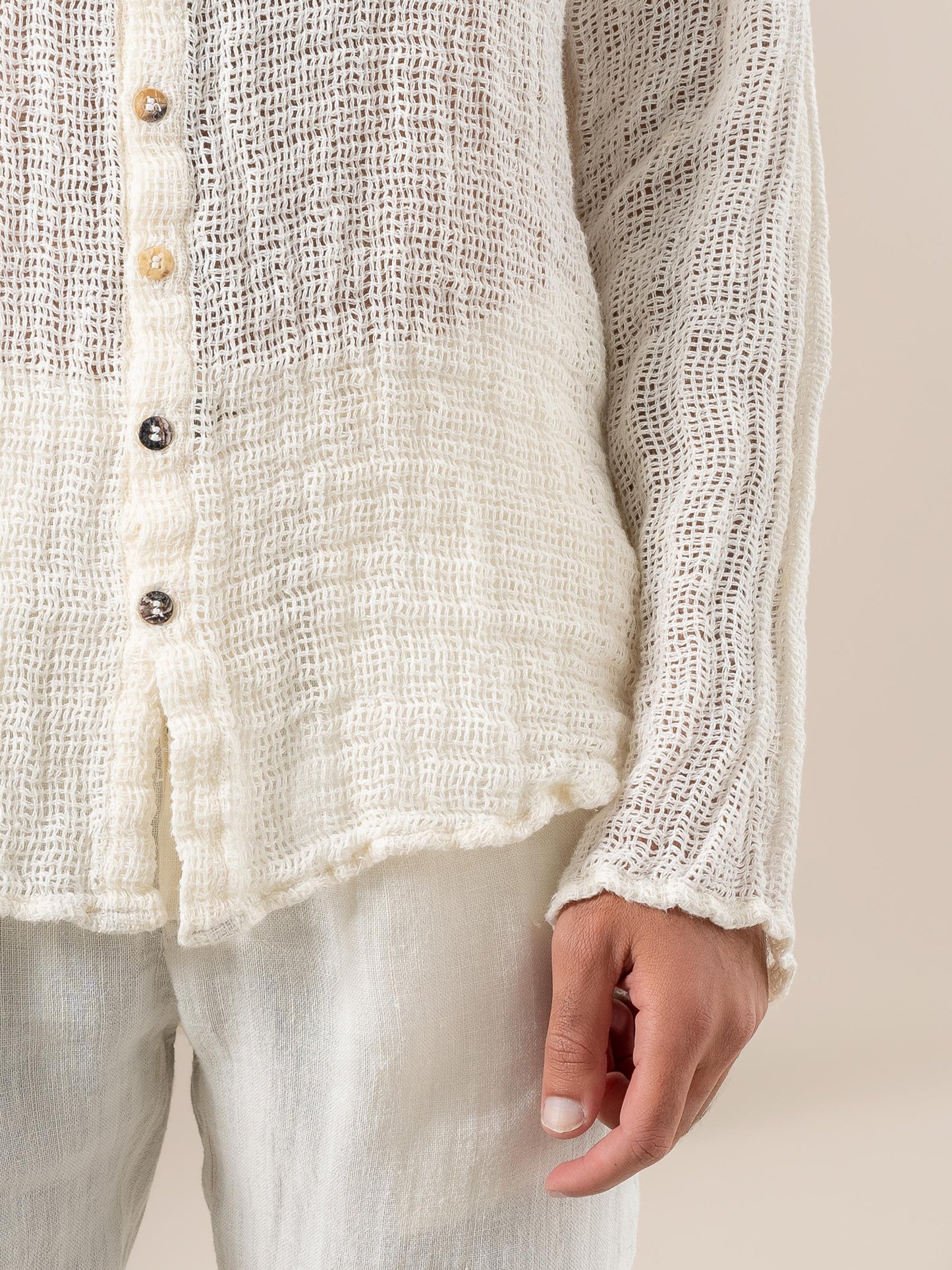 Camicia Ischia Ag Latte CAMICIA ISCHIA ag 33 Bottega Di Brunella