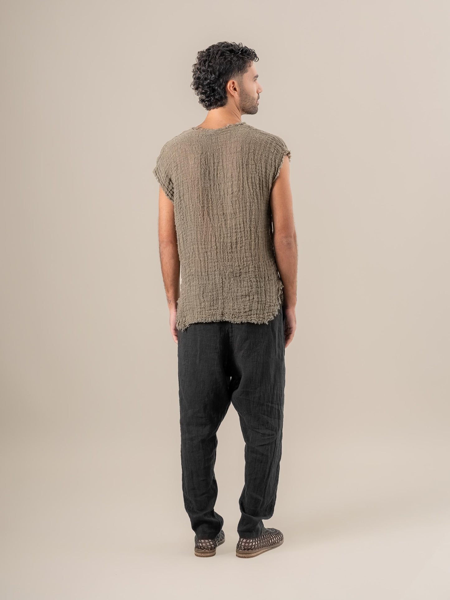 Pantalone Agathos Battista Nero PANTALONE AGATHOS battista 0 Bottega Di Brunella