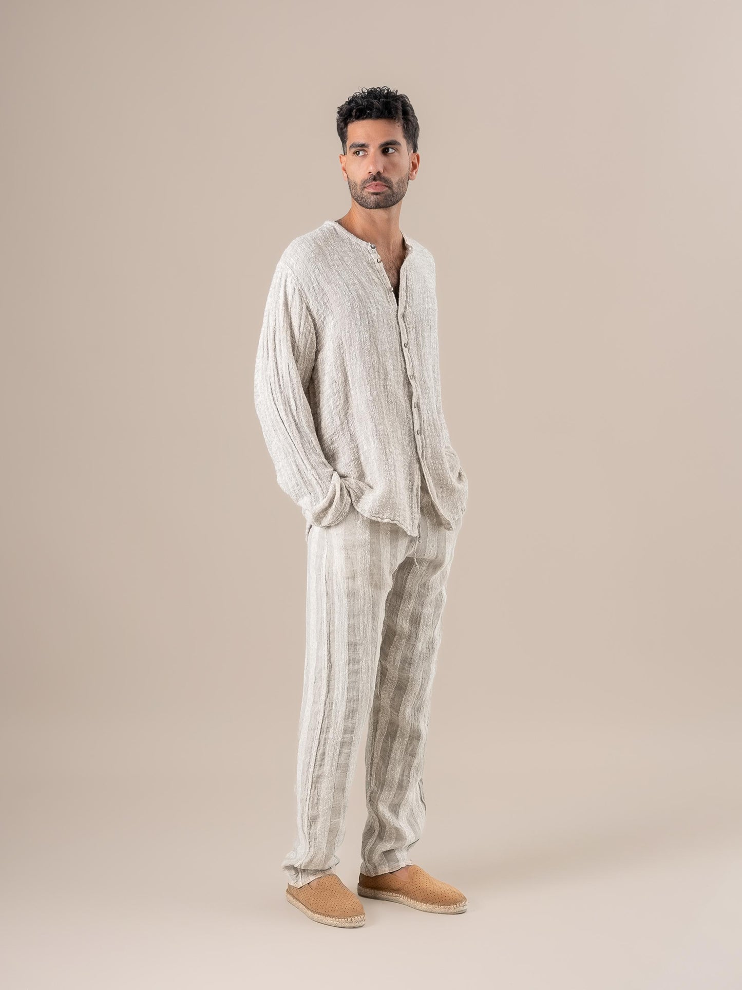 Camicia Marco Jeep Naturale CAMICIA MARCO jeep 12 Bottega Di Brunella