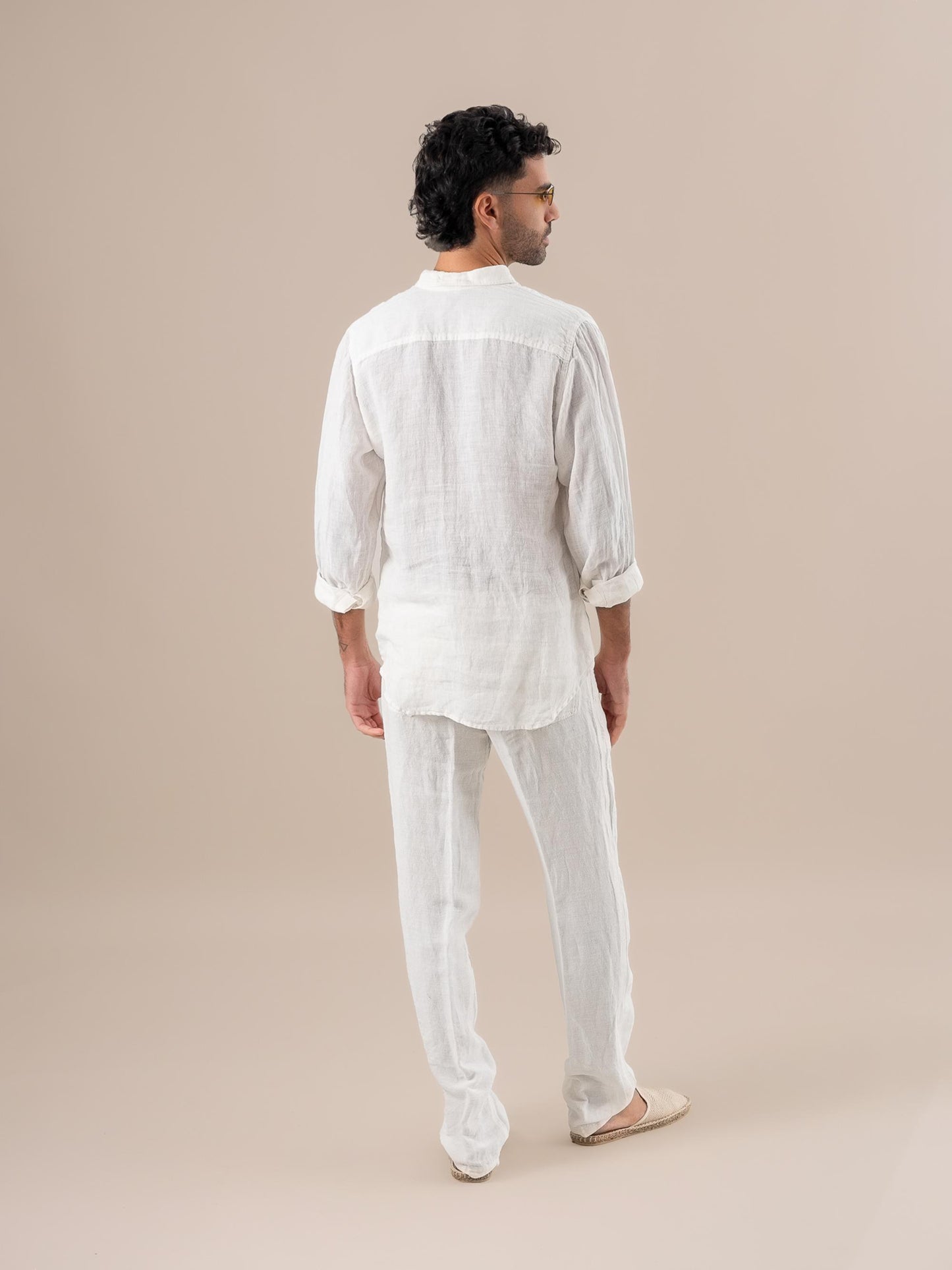 Camicia Franco Battista Latte CAMICIA FRANCO battista 33 Bottega Di Brunella