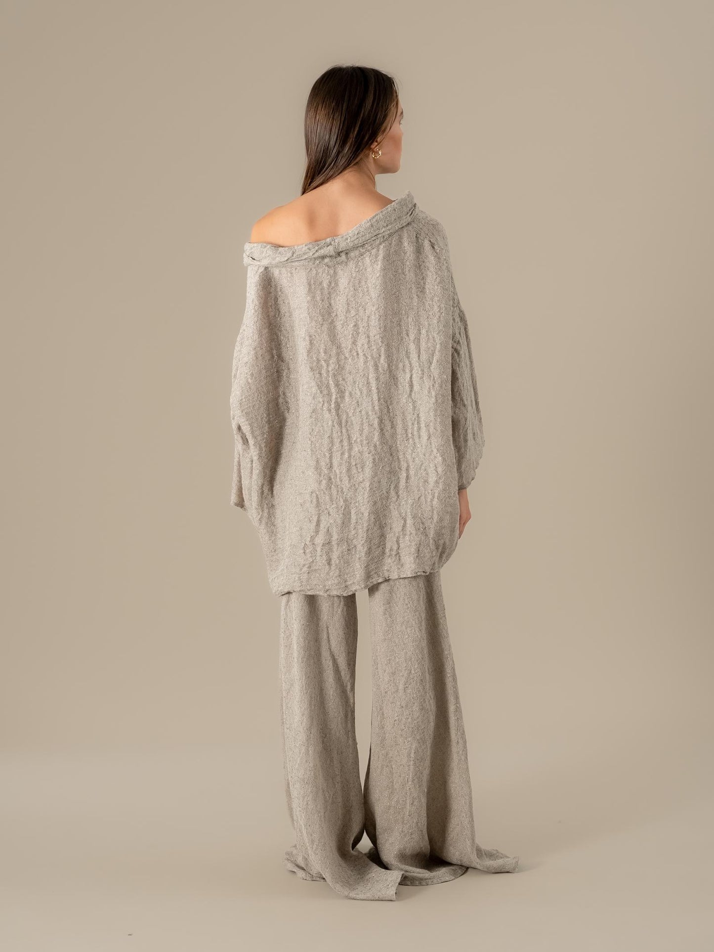 Camicia Gemelli Tela Luxor Naturale CAMICIA GEMELLI tela luxor 12 Bottega Di Brunella