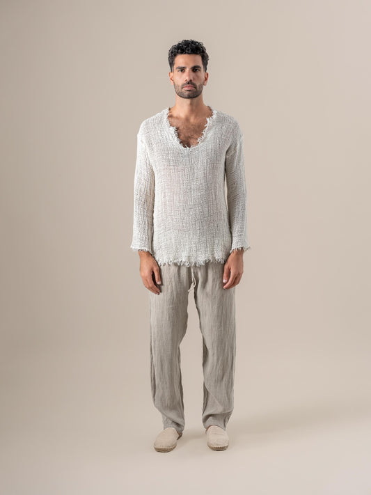 Maglia Sandokan Campagna Latte MAGLIA SANDOKAN campagna 33 Bottega Di Brunella