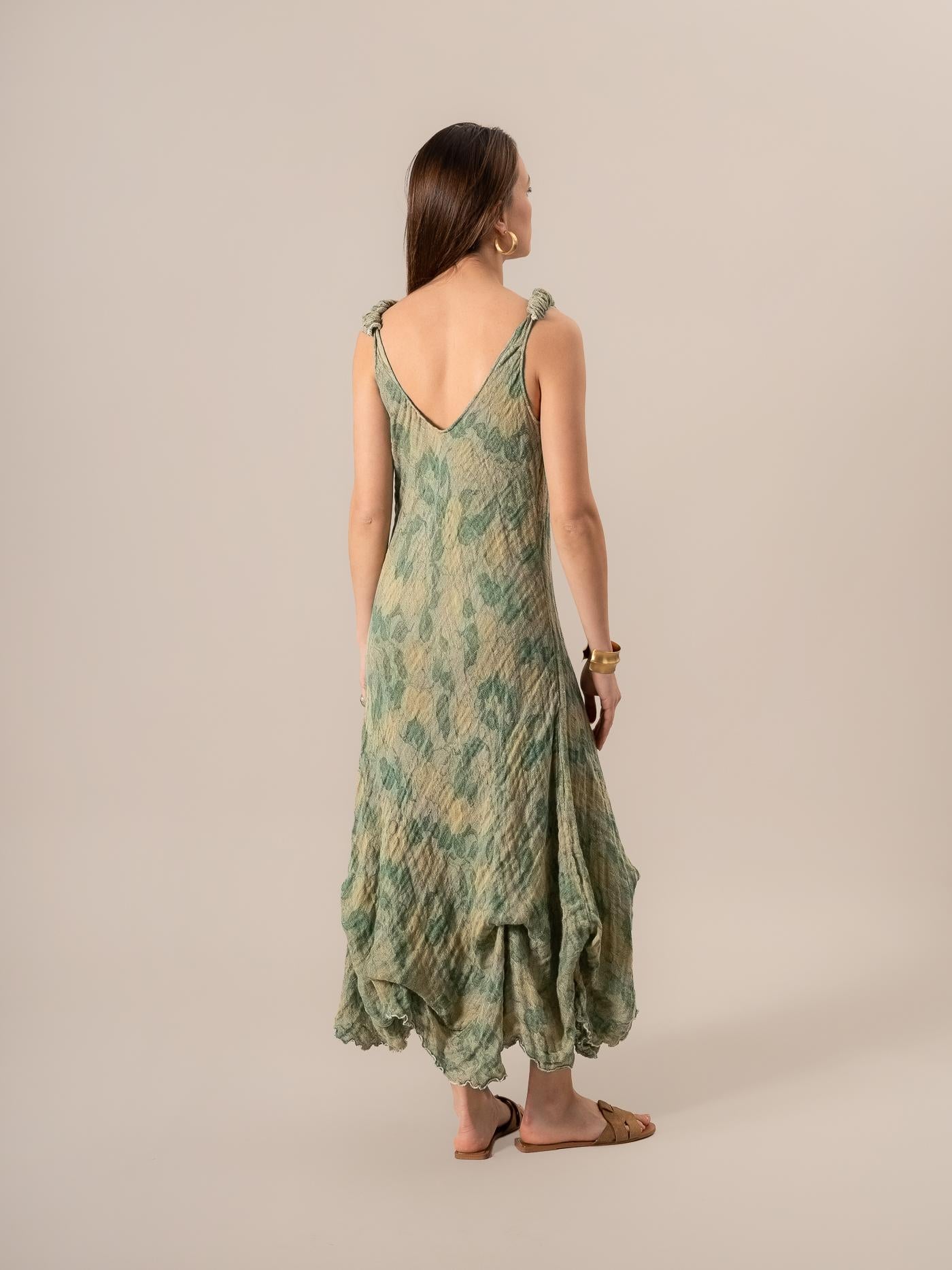 Vestito Cedro Limonaia Naturale VESTITO CEDRO LIMONAIA 12 Bottega Di Brunella