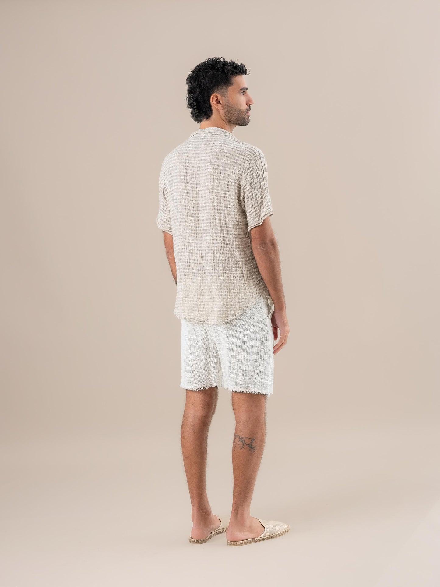 Shorts Amalfi Aida Latte SHORT AMALFI aida 33 Bottega Di Brunella