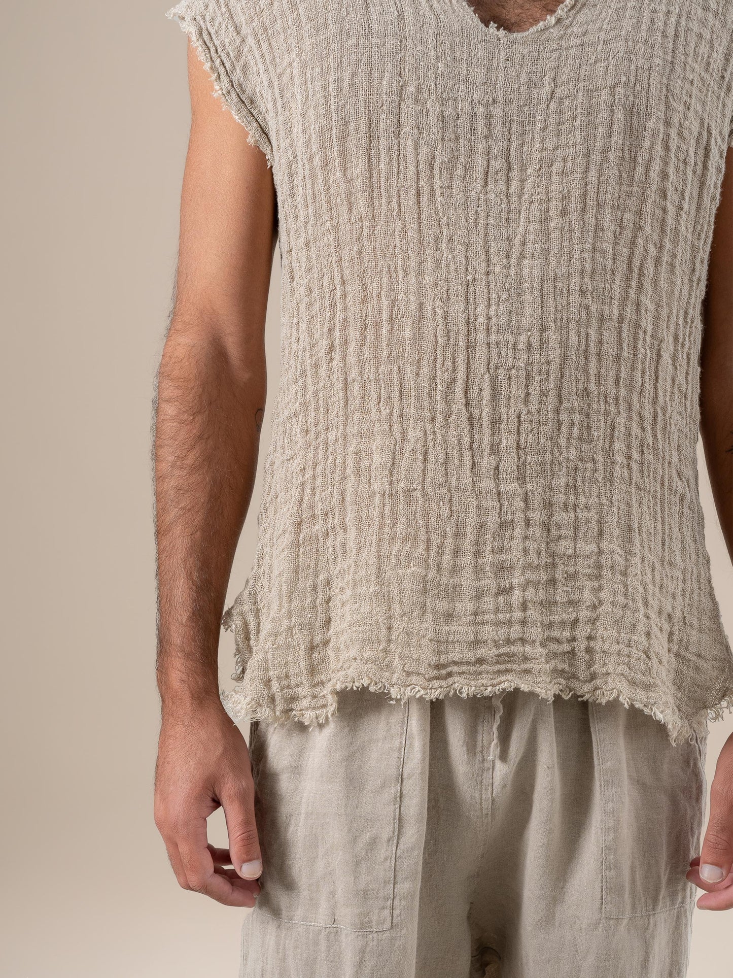 Maglia Sandokan G/M Ulivo Naturale MAGLIA SANDOKAN G/M ulivo 12 Bottega Di Brunella