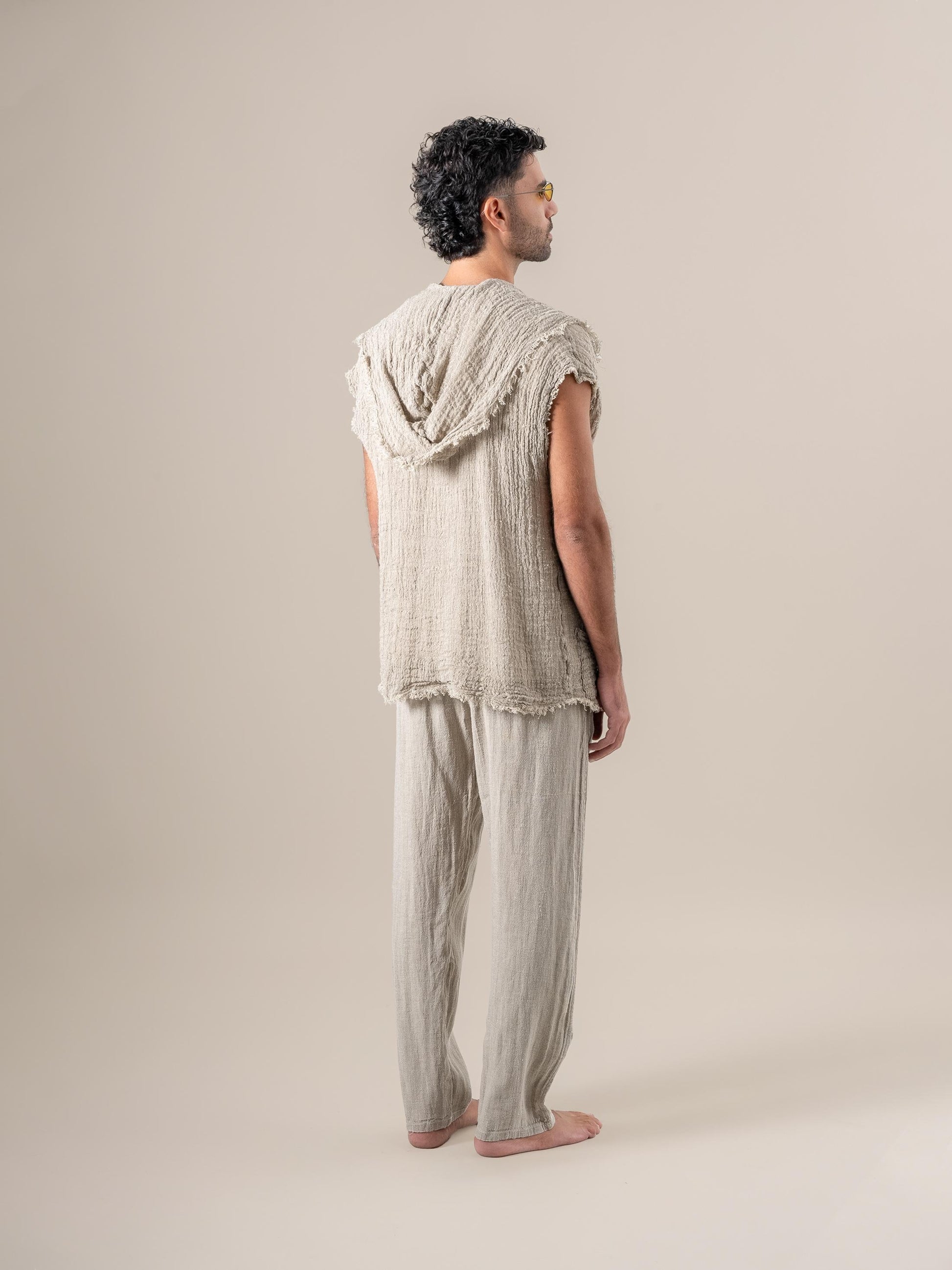 Gilet Romano di Ulivo Naturale GILET ROMANO ulivo 12 Bottega Di Brunella