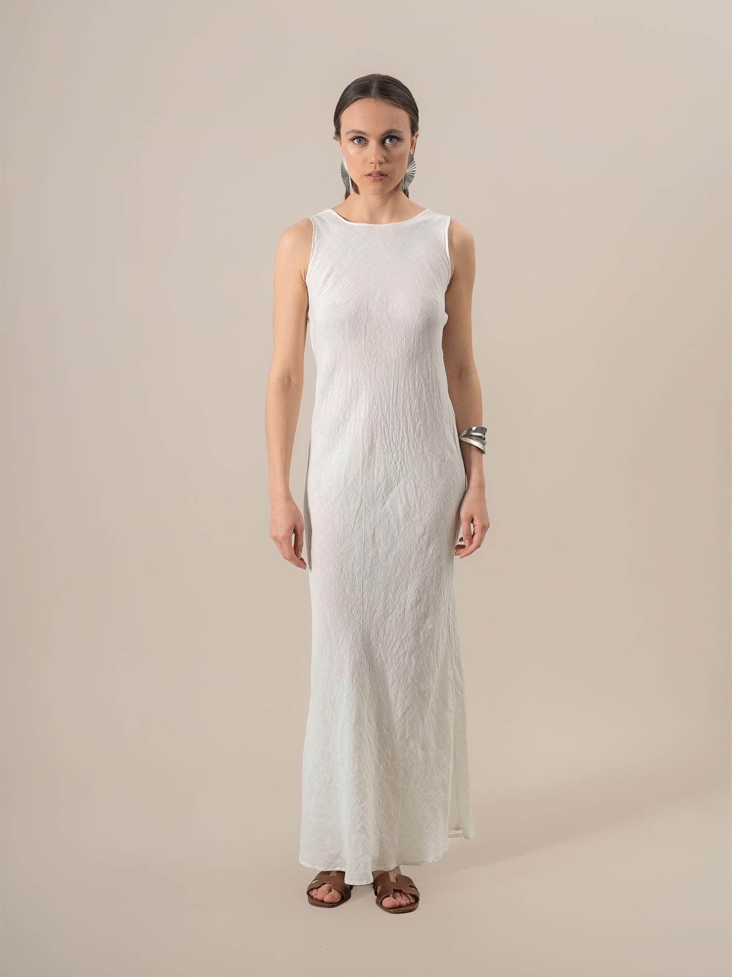 Vestito Ireneo Battista Latte VESTITO IRENEO battista 33 Bottega Di Brunella