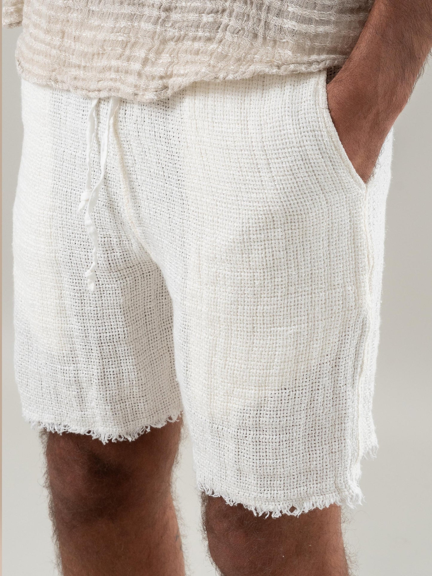 Shorts Amalfi Aida Latte SHORT AMALFI aida 33 Bottega Di Brunella