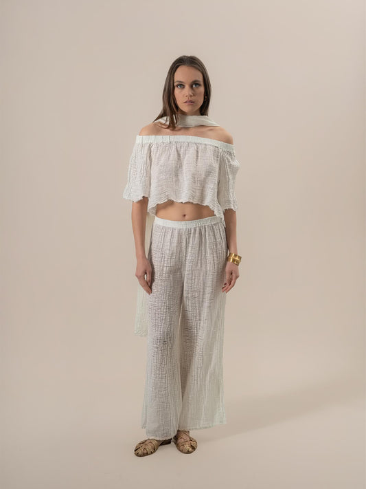 Top Nespolo Garzata Latte TOP NESPOLO GARZATA 33 Bottega Di Brunella