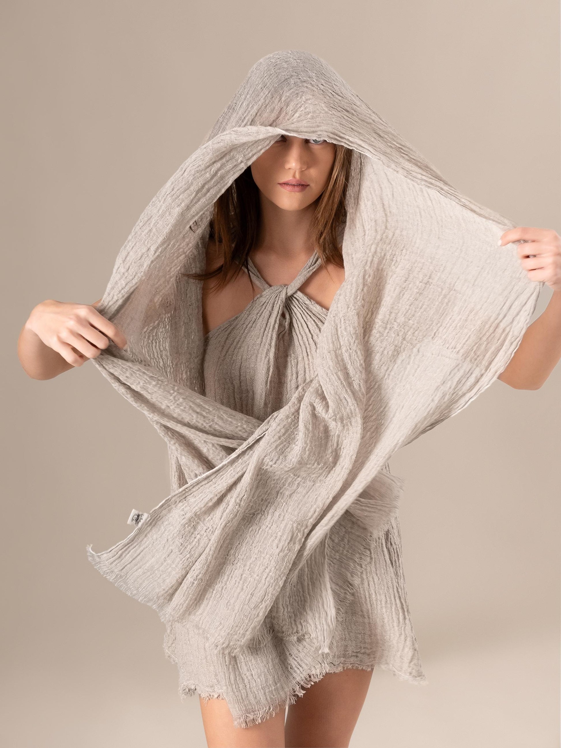 Scialle Semplice Naturale SCIALLE SEMPLICE special sc 12 Bottega Di Brunella