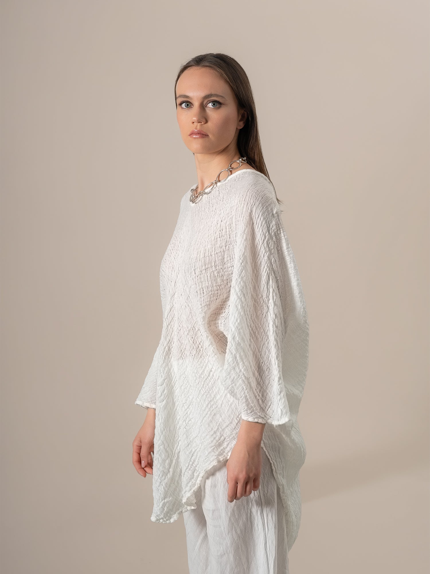 Camicia Fausta Garzata Latte CAMICIA FAUSTA garzata 33 Bottega Di Brunella 