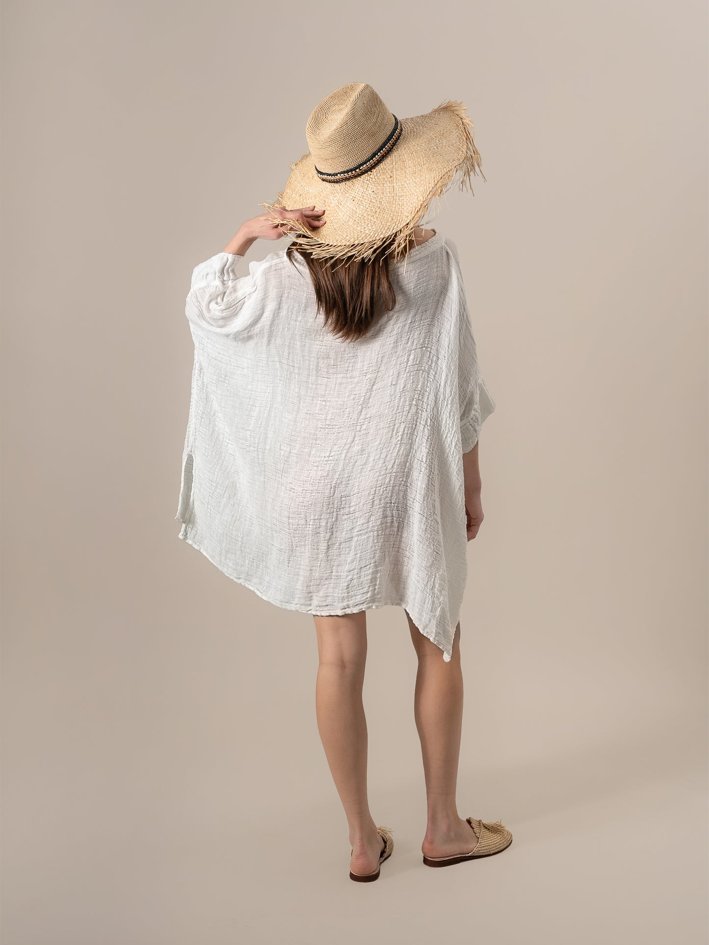 Casacca Bellatrix Garzata Latte CASACCA BELLATRIX GARZATA 33 Bottega Di Brunella 
