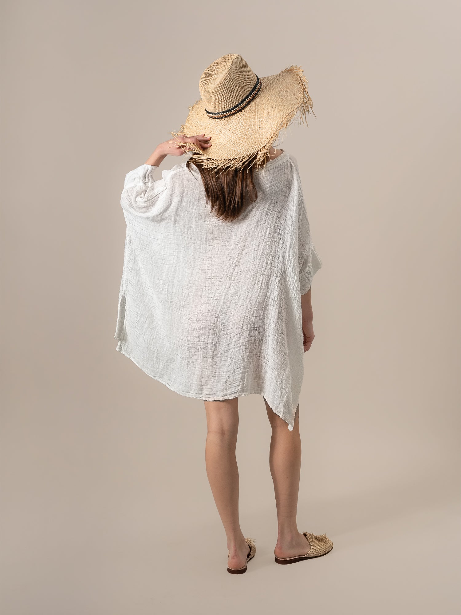 Casacca Bellatrix Garzata Latte CASACCA BELLATRIX GARZATA 33 Bottega Di Brunella 