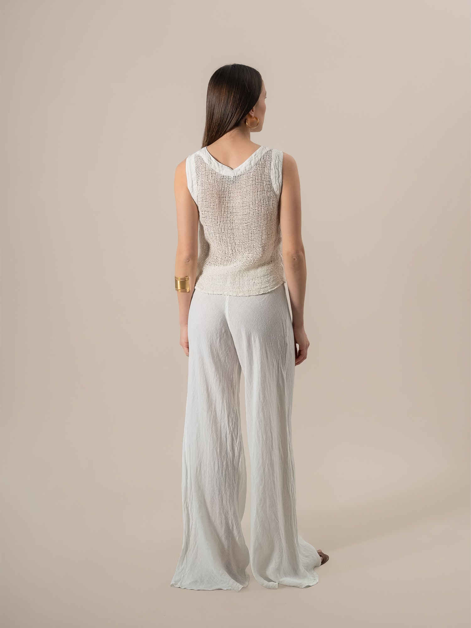 Pantalone Simone Battista Latte PANTALONE SIMONE battista 33 Bottega Di Brunella 