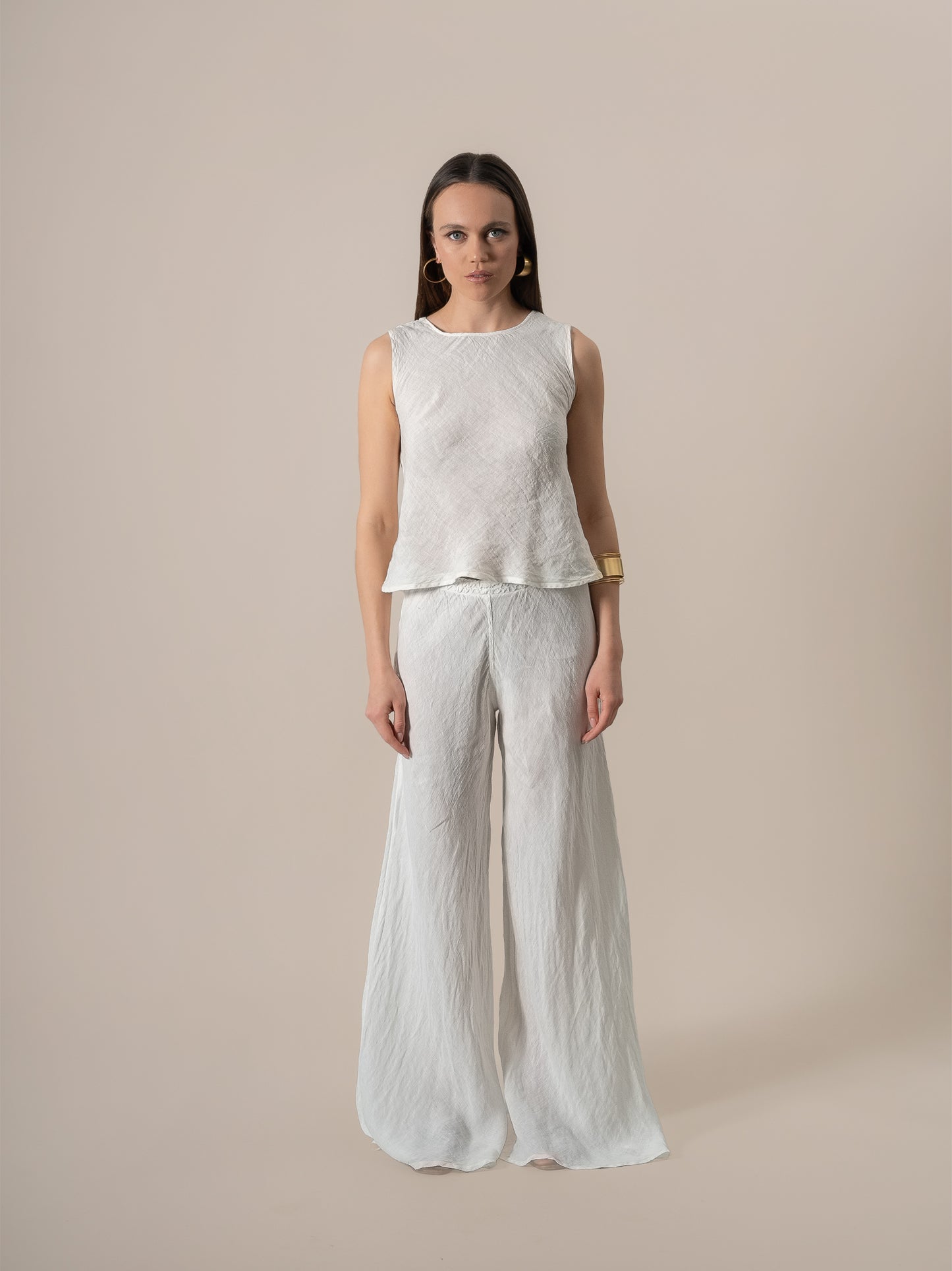 Pantalone Simone Battista Latte PANTALONE SIMONE battista 33 Bottega Di Brunella 