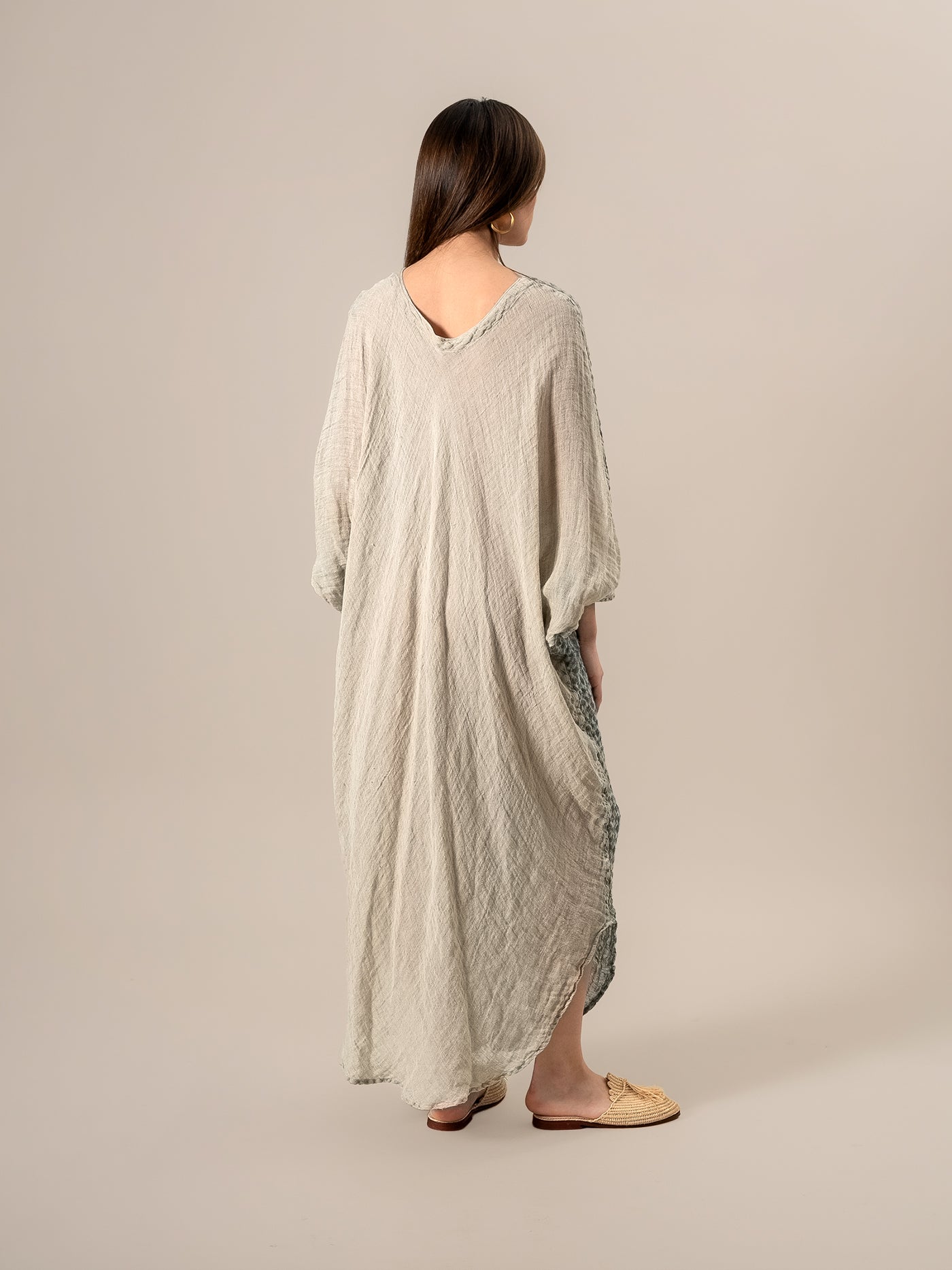 Vestito Colosseo Mezzoscacco Naturale VESTITO COLOSSEO MEZZO SCACCO 12 Bottega Di Brunella 