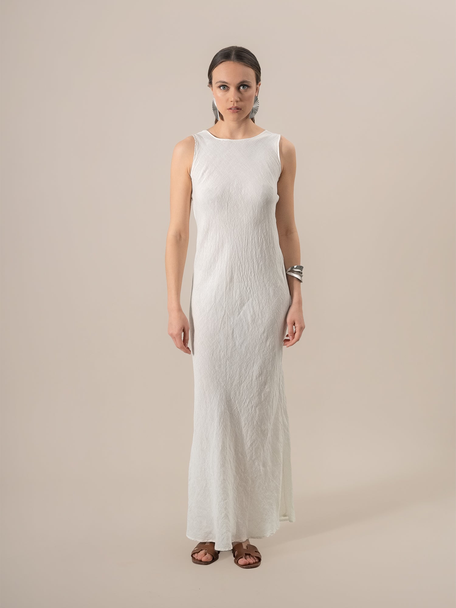Vestito Ireneo Battista Latte VESTITO IRENEO battista 33 Bottega Di Brunella 
