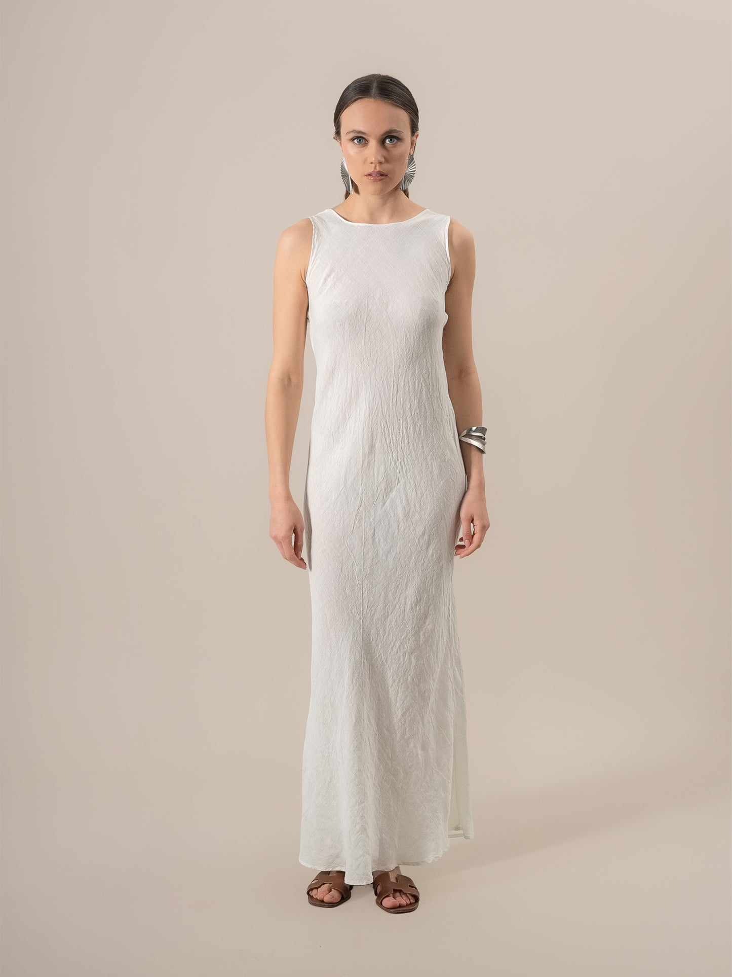 Vestito Ireneo Battista Latte VESTITO IRENEO battista 33 Bottega Di Brunella 