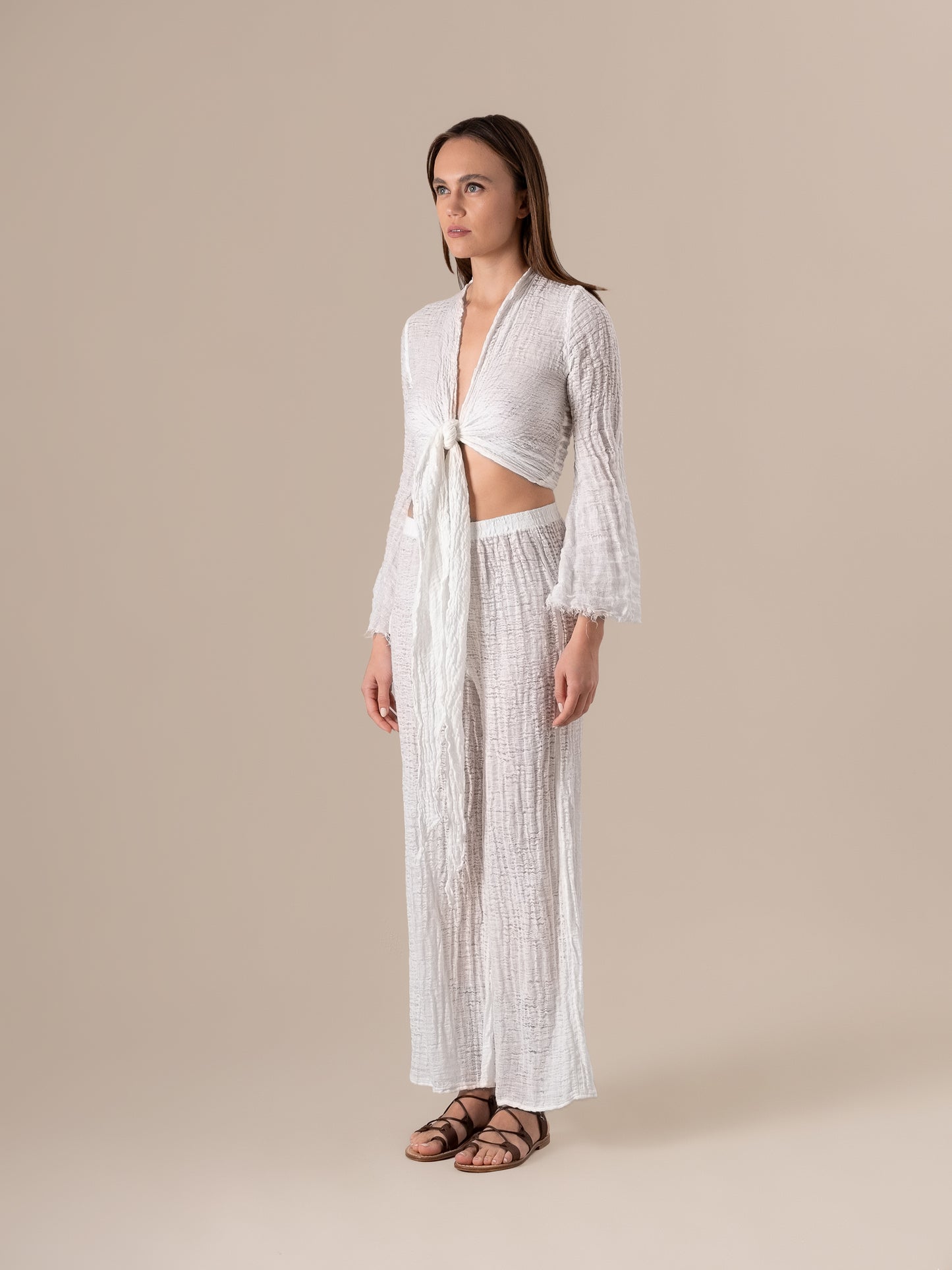 Bolero Mango Garzata Latte BOLERO MANGO garzata 33 Bottega Di Brunella 
