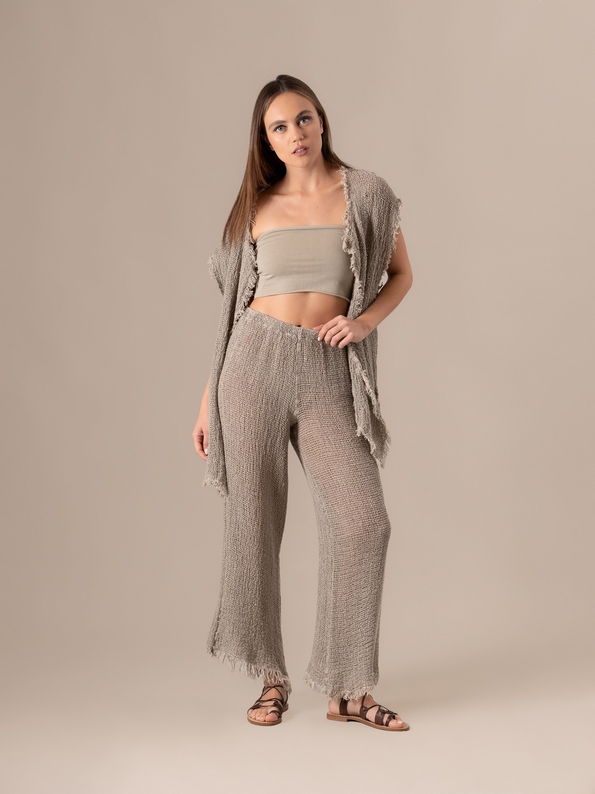 Pantalone Olmo Campagna Naturale PANTALONE OLMO campagna 12 Bottega Di Brunella 