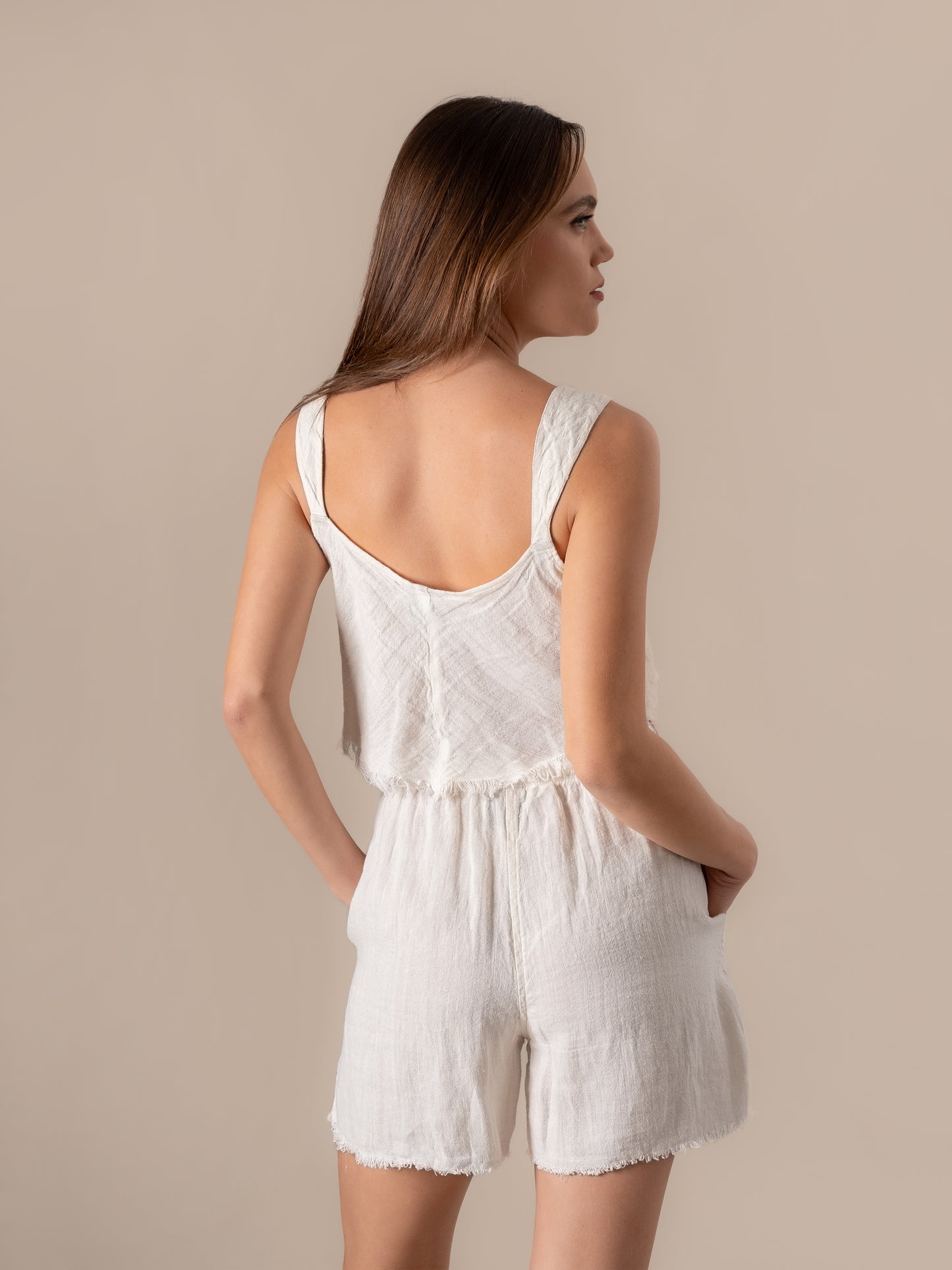 Top Klimt Tela Country Latte TOP KLIMT TELA COUNTRY 33 Bottega Di Brunella 