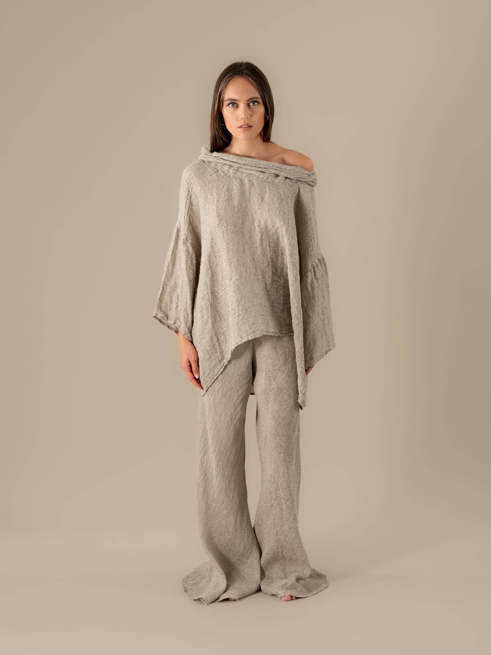 Camicia Gemelli Tela Luxor Naturale CAMICIA GEMELLI tela luxor 12 Bottega Di Brunella 