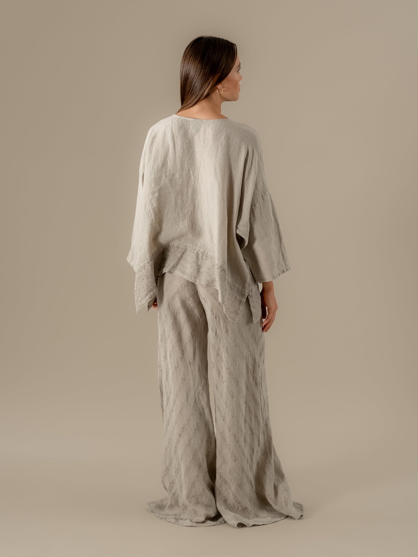 Camicia Ines Tela Luxor Naturale CAMICIA INES tela luxor 12 Bottega Di Brunella 