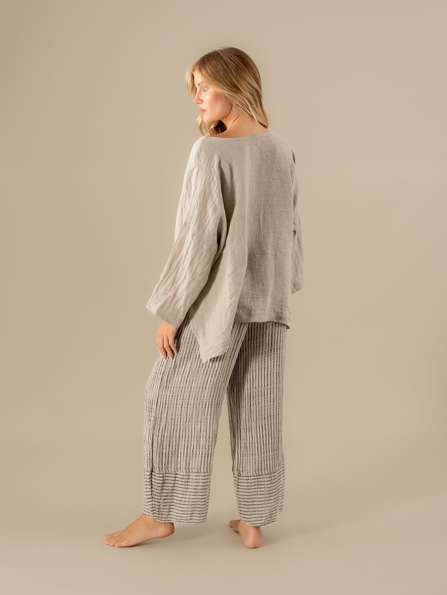 Camicia Iside Battista Naturale CAMICIA ISIDE battista 12 Bottega Di Brunella 