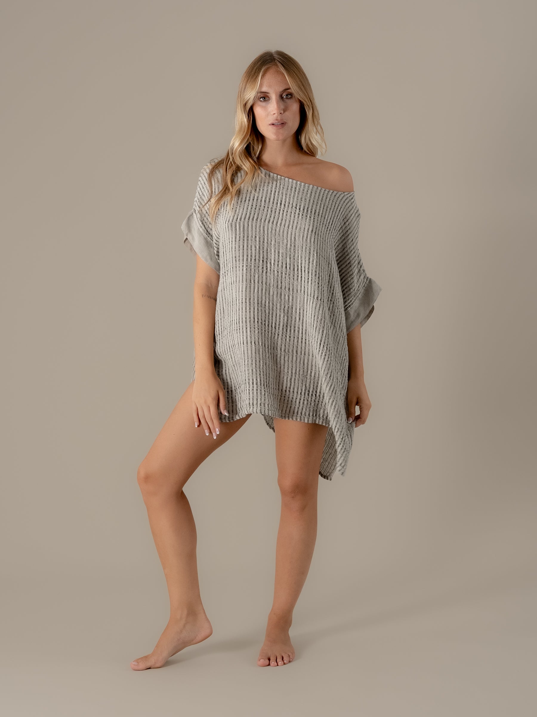 Camicia Pneuma Nilo Naturale CAMICIA PNEUMA nilo 12 Bottega Di Brunella 