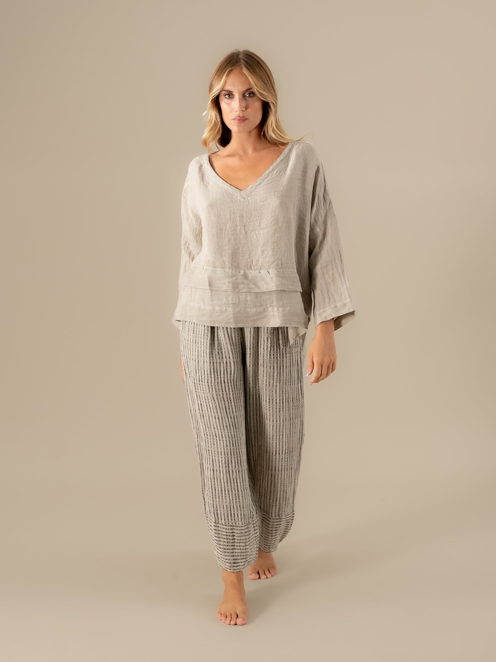 Pantalone Ragù Nilo Naturale PANTALONE RAGU nilo 12 Bottega Di Brunella 