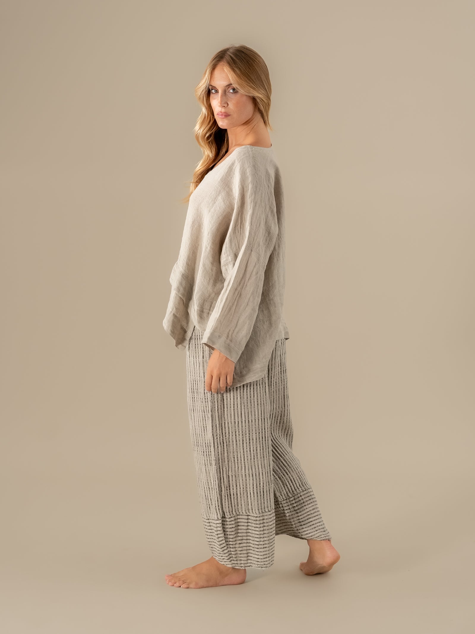 Pantalone Ragù Nilo Naturale PANTALONE RAGU nilo 12 Bottega Di Brunella 