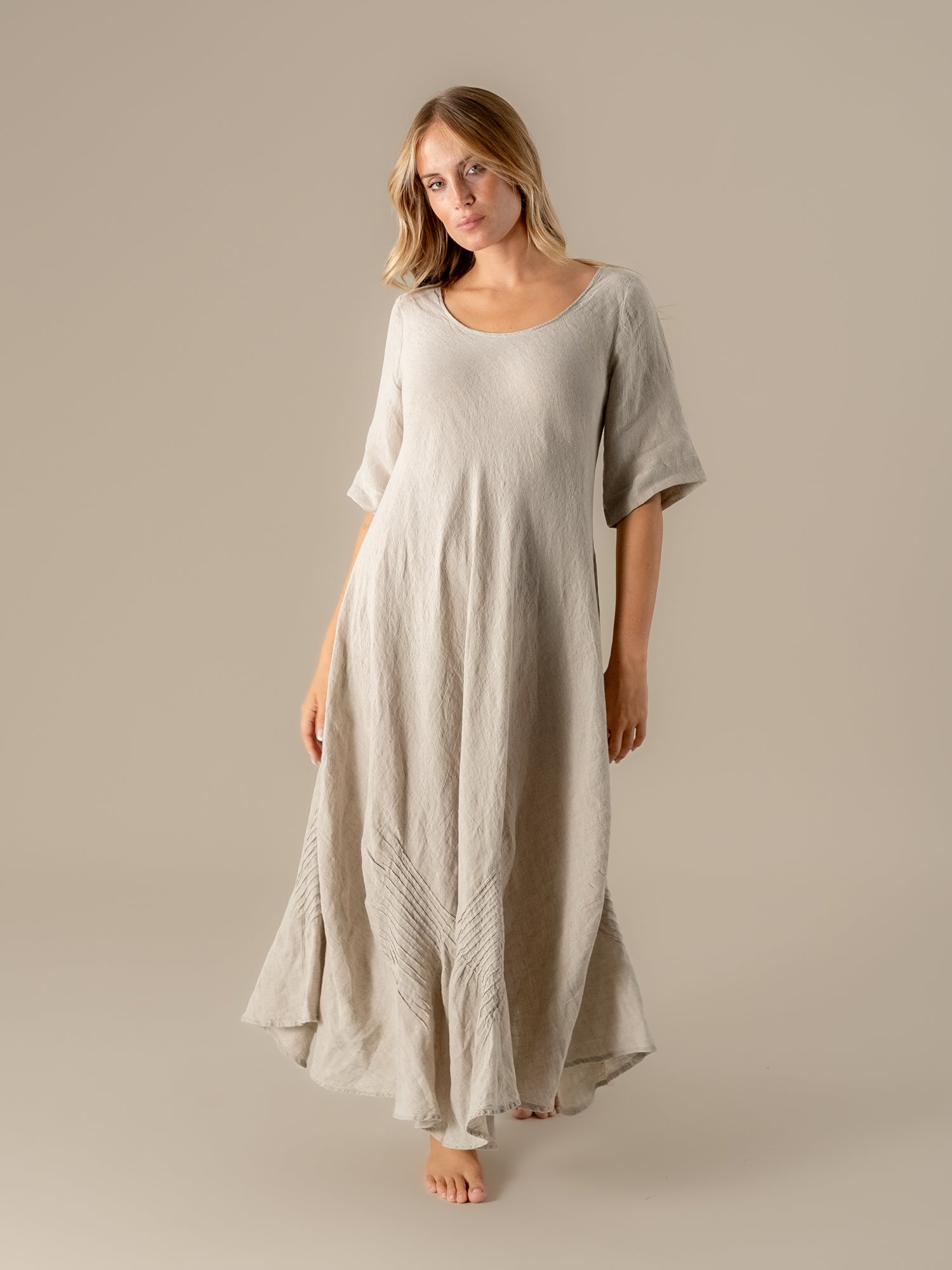 Vestito Faraone Battista Naturale VESTITO FARAONE battista 12 Bottega Di Brunella 