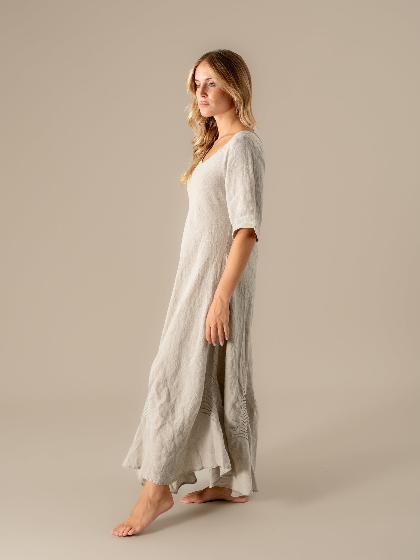 Vestito Faraone Battista Naturale VESTITO FARAONE battista 12 Bottega Di Brunella 