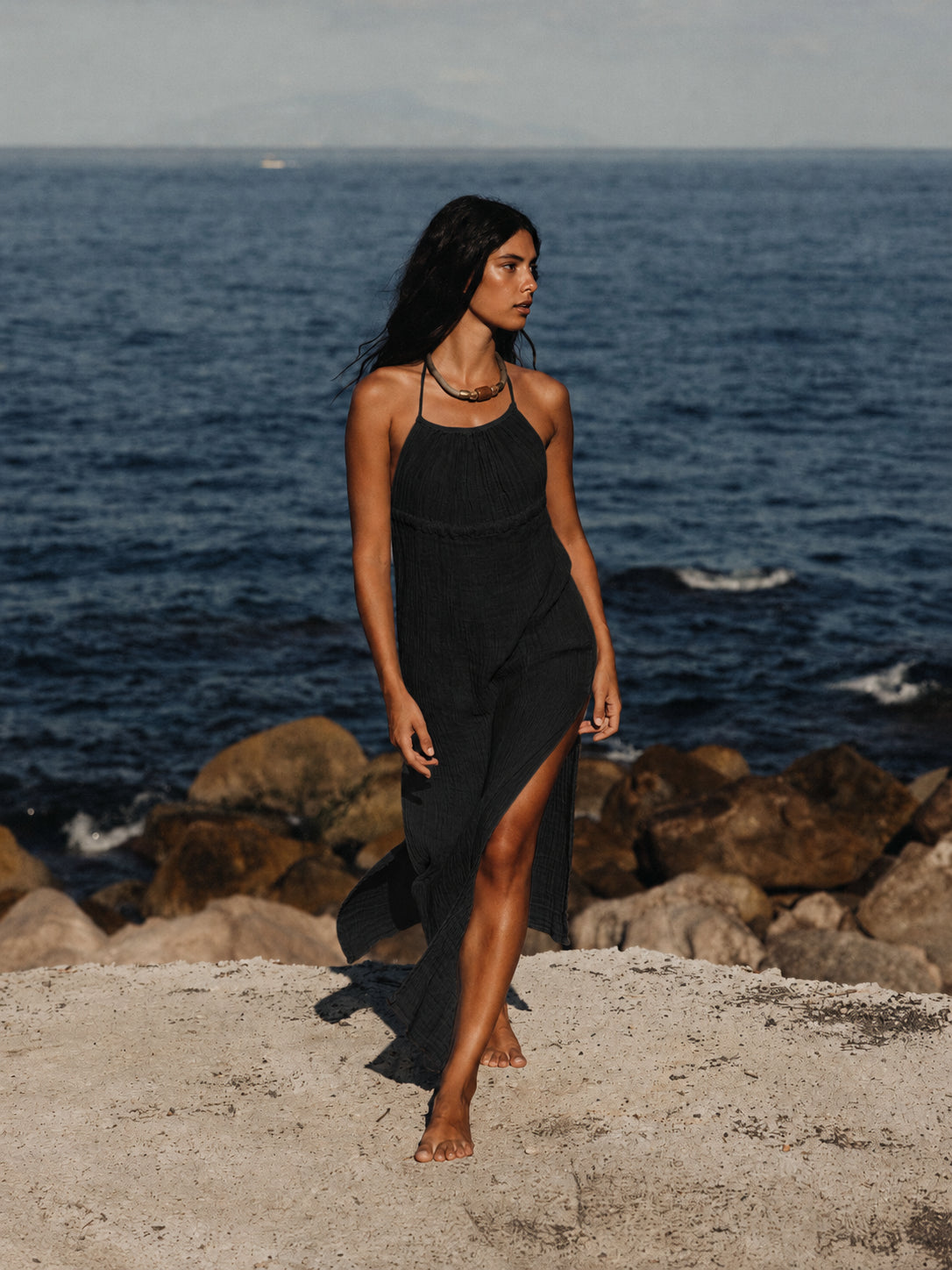 Vestito Sahara Cairo Nero VESTITO SAHARA cairo 0 Bottega Di Brunella 