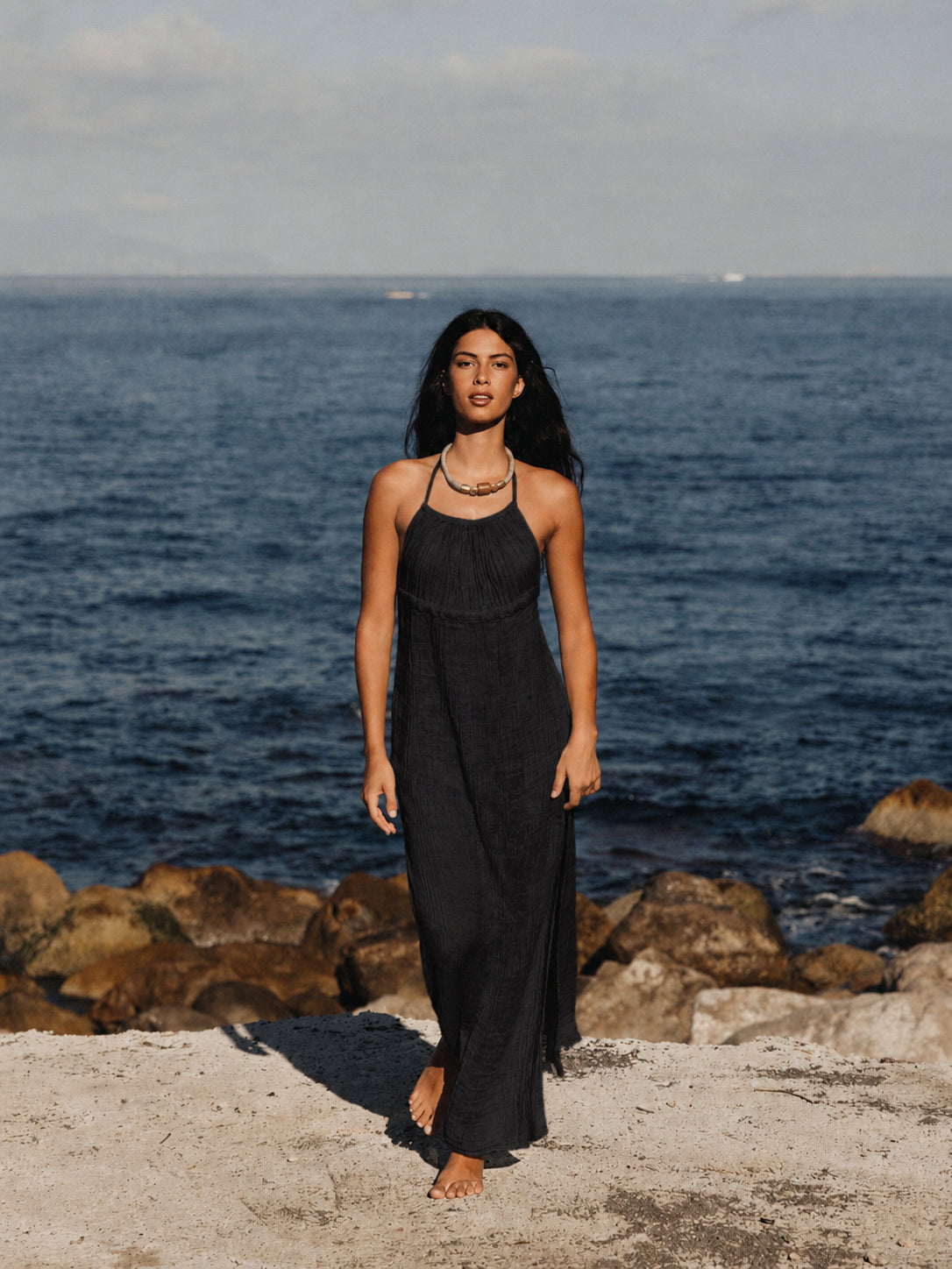 Vestito Sahara Cairo Nero VESTITO SAHARA cairo 0 Bottega Di Brunella 