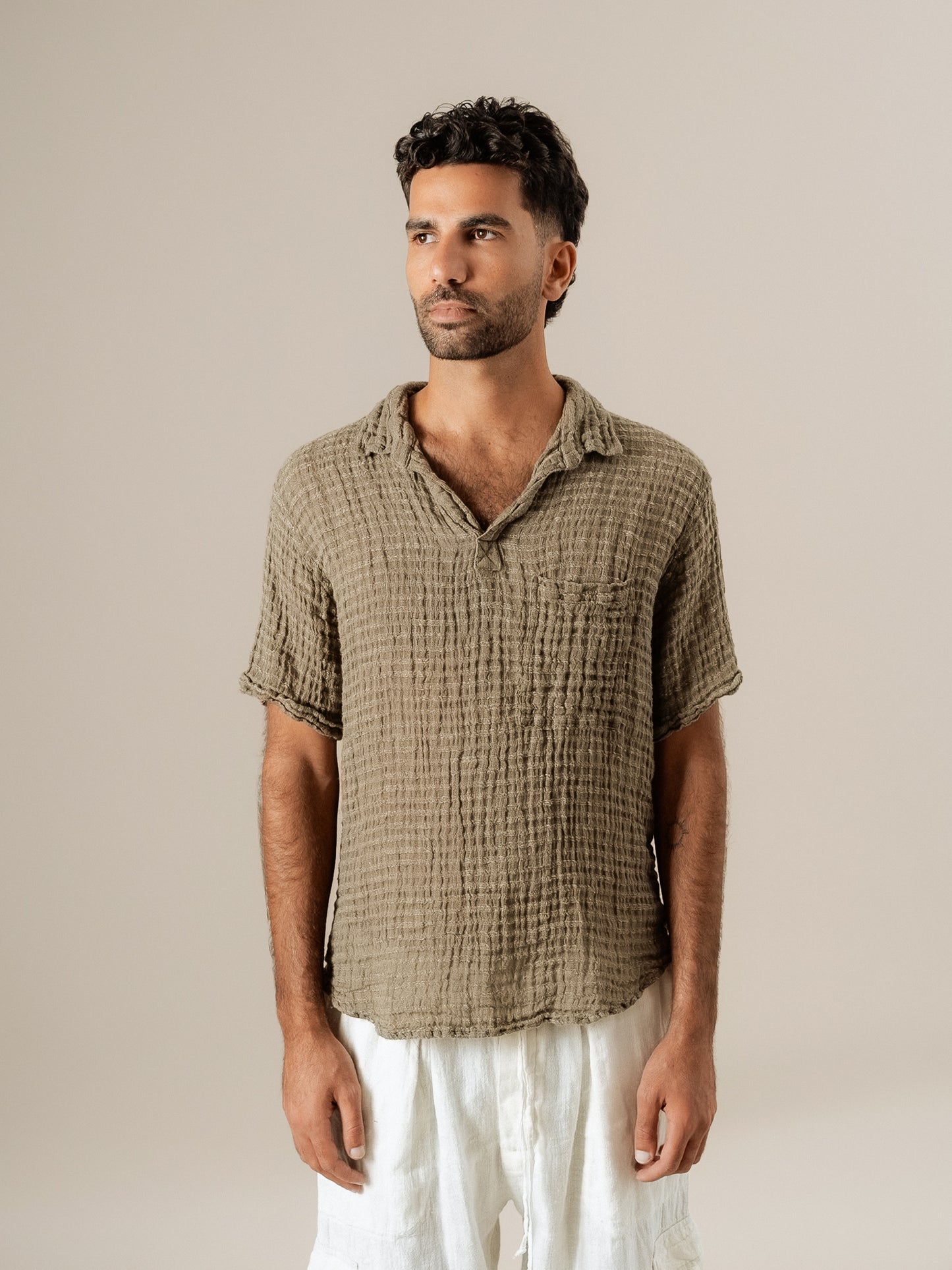 Camicia Colombia Garza Uffizi Fossile CAMICIA COLOMBIA garza uffizi 284 Bottega Di Brunella 