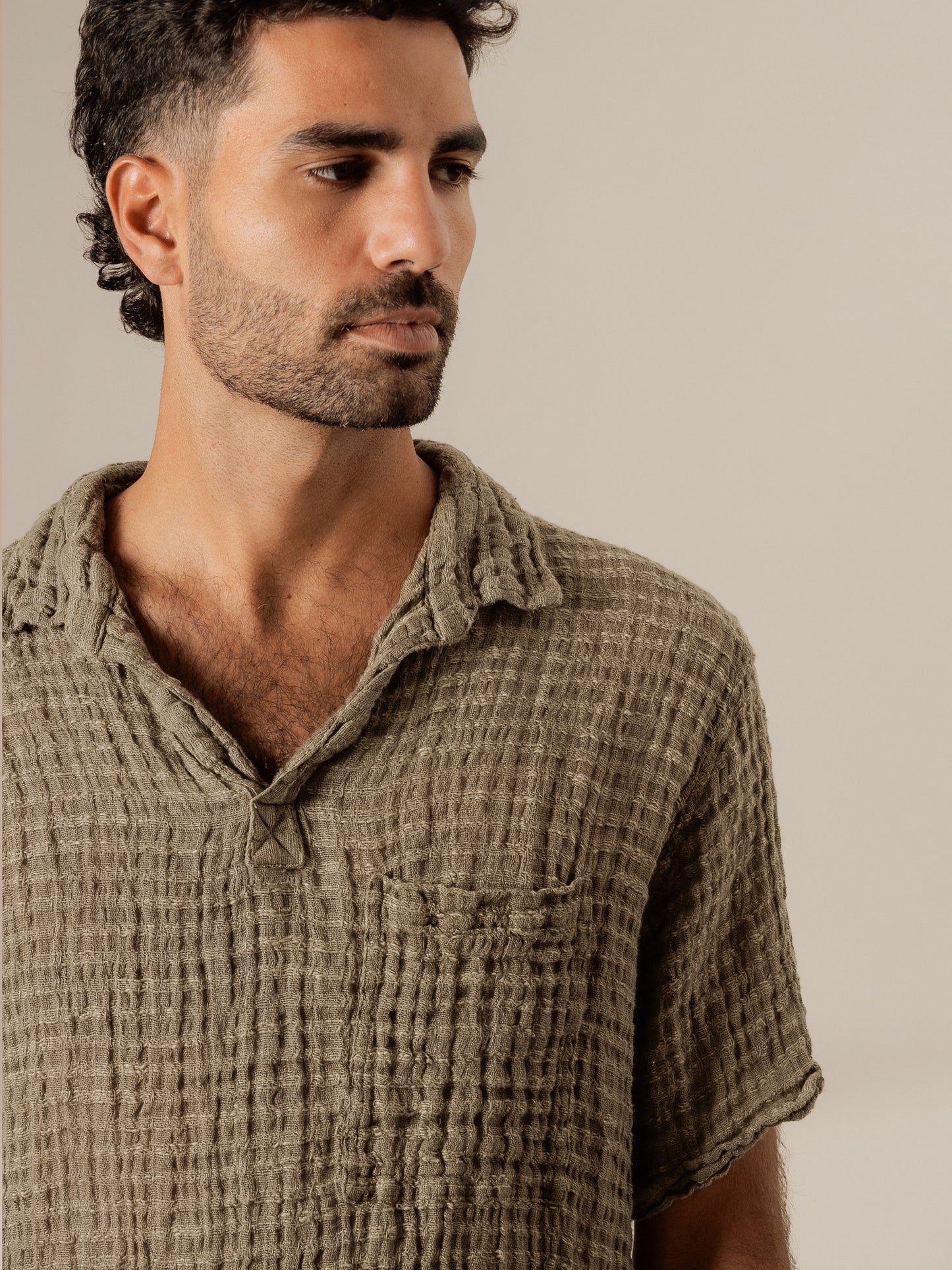 Camicia Colombia Garza Uffizi Fossile CAMICIA COLOMBIA garza uffizi 284 Bottega Di Brunella 